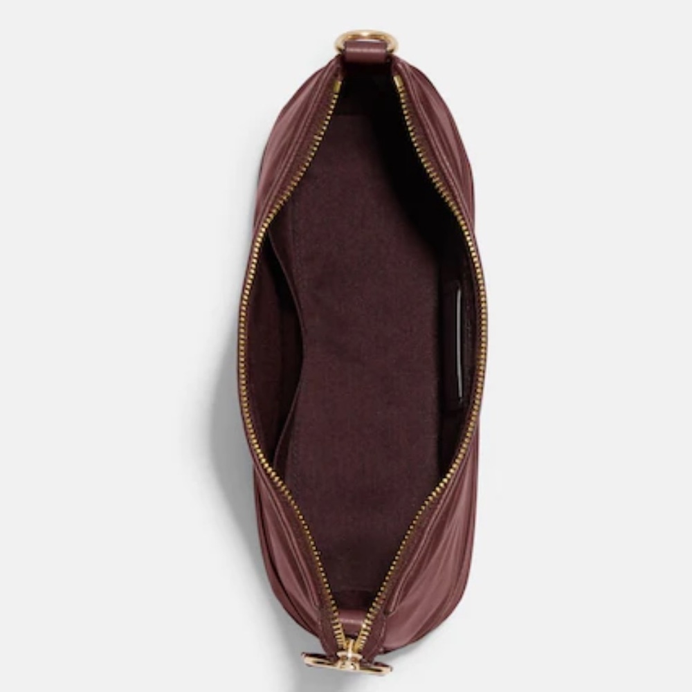 Coach Ellis Shoulder Bag Crossbody Bag Eine Maroon Color - Picture 4 of 4
